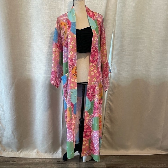 SPELL & THE GYPSY FREDA ROBE Duster Lolly Floral Boho Pockets NWT SIZE S/M. - Picture 2 of 11